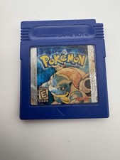 Pokemon Blue Gameboy Authentic Cartridge - Label Flaw - Tested Works