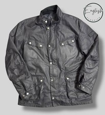 Barbour International Duke Wachsjacke Herren XL Navy