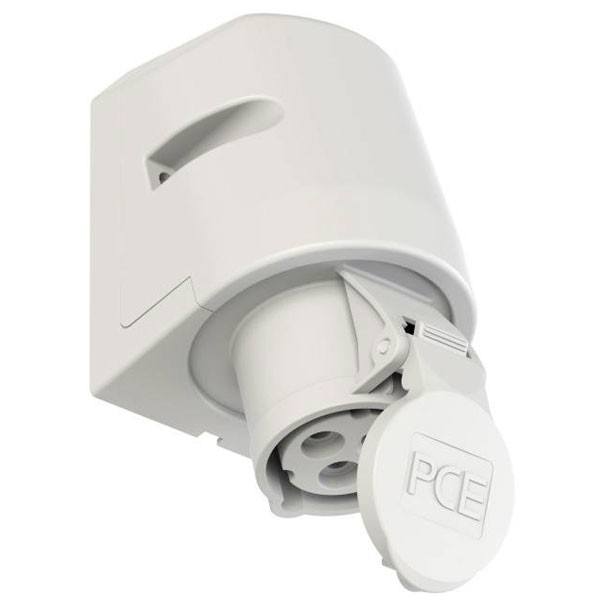 PC Electric CEE Wall Socket 16A 3-Pin 1h IP44 1Piece
