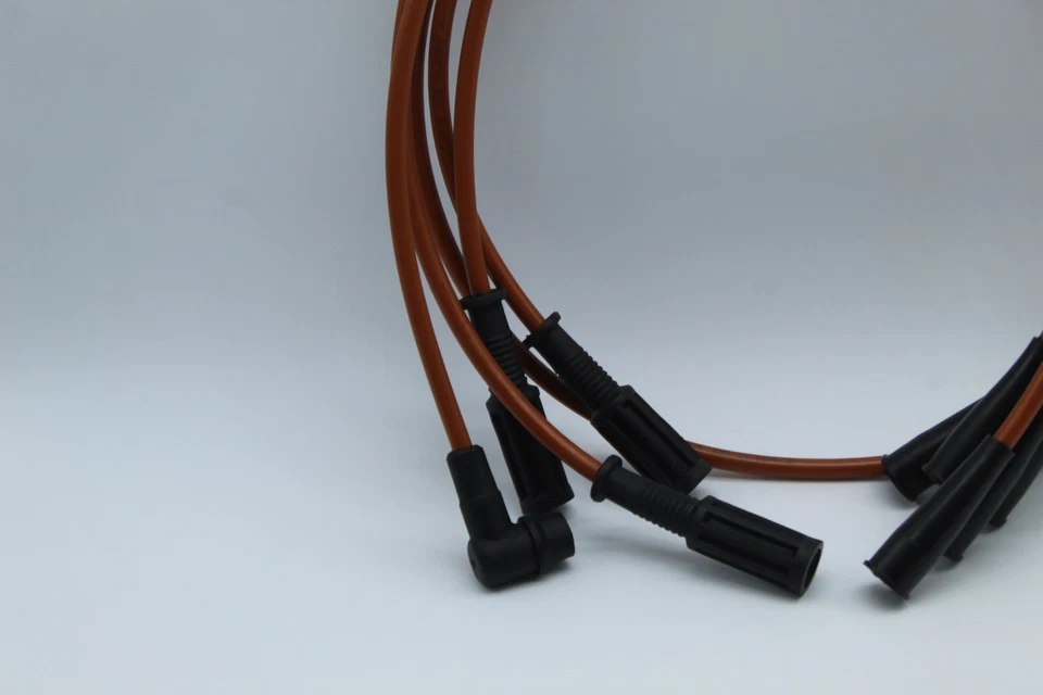 Série Câbles Fils Bougies Pour Peugeot 405 1.6 1.9 Citroën BX 1.9 IE - Photo 2/4