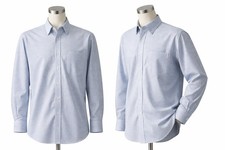 Paul Fredrick Mens Dress Shirt 20 35 Big Tall Tailored Fit Broadcloth Cotton But