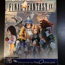 Final Fantasy IX Official Strategy Guide Used.