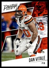 2018 Panini Prestige Dan Vitale Cleveland Browns #118