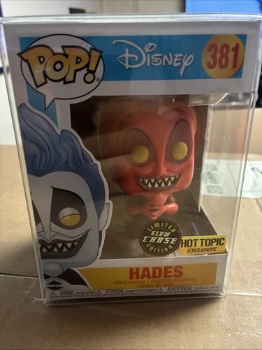 Funko Pop! Vinyl: Disney - Hades (Red , Glow) (Chase) - Hot Topic (Exclusive)