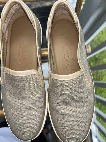 M. Gemi Womens Beige/khaki Loafers Sneakers Shoe Sz 37 US 6.5-7 NWOT - Picture 8 of 14