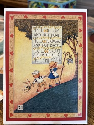 Mary Engelbreit Handmade Greeting Card-To Look Up