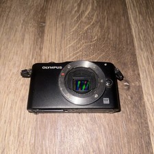 Olympus PEN E-PM1 12.3MP UNTESTED no Battery Door