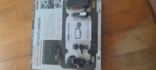 Nuova telecamera di backup vista posteriore targa solare Royal Wireless HD Bc3000 - Foto 3 di 5