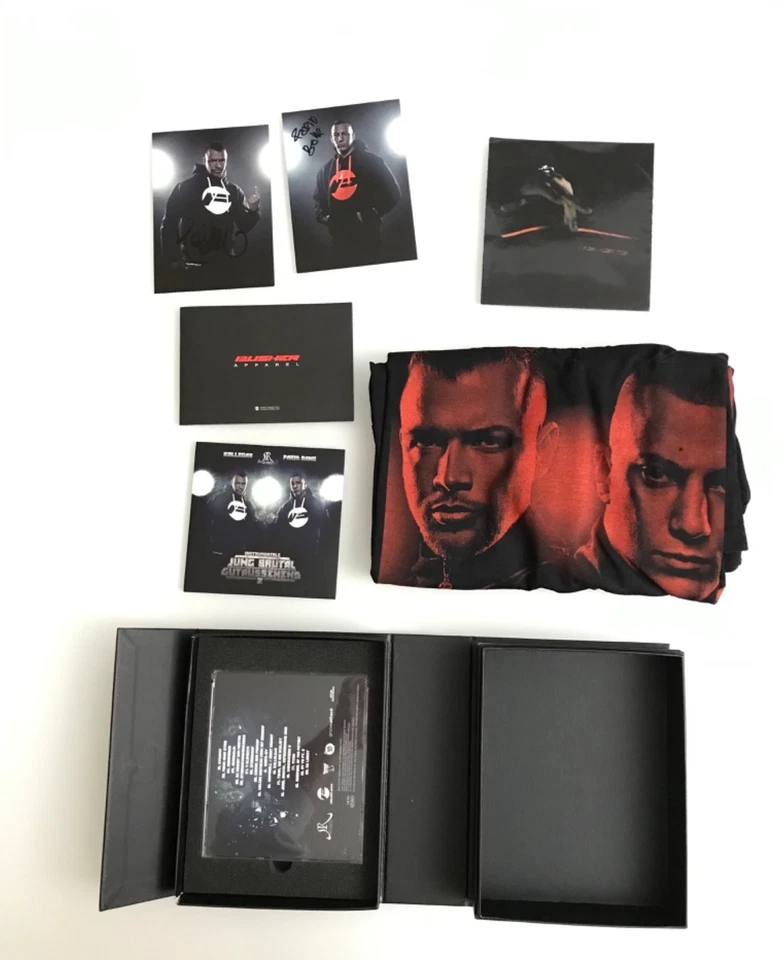 KOLLEGAH FARID BANG JBG 2 JUNG BRUTAL GUTAUSSEHEND 2 BOX SET KC Rebell 18 Karat - Bild 2 von 3