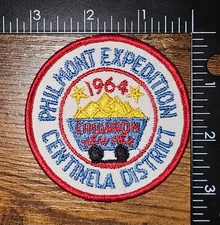 Centinela District 1964 Philmont Expedition Contingent BSA Patch 