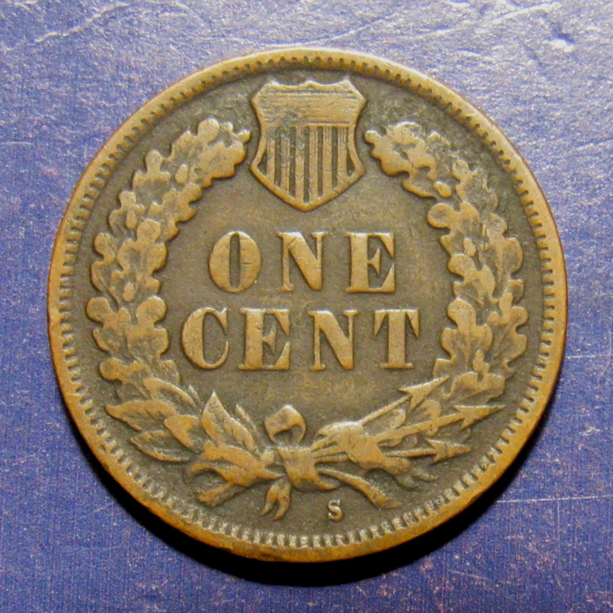 San Francisco 1908 Year Indian Head Small Cents (1859-1909) for