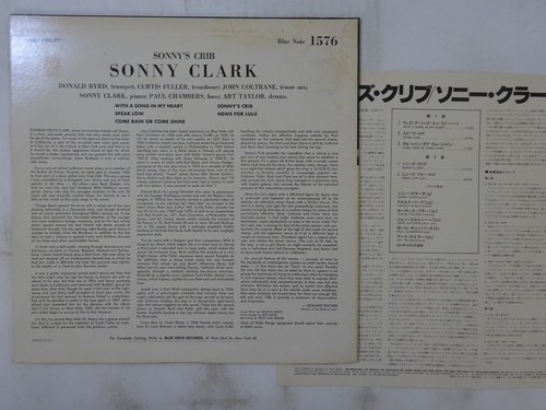 Sonny Clark Sonny's Crib Blue Note GXK 8118(M) Japan VINYL LP - Picture 2 of 3
