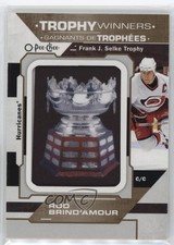 2019 O-Pee-Chee Manufactured Trophy Winners Frank J Selke Rod Brind'Amour 17p7