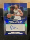 2024 Panini Prizm Draft Picks Penmanship Blue /149 Davion Mitchell Auto