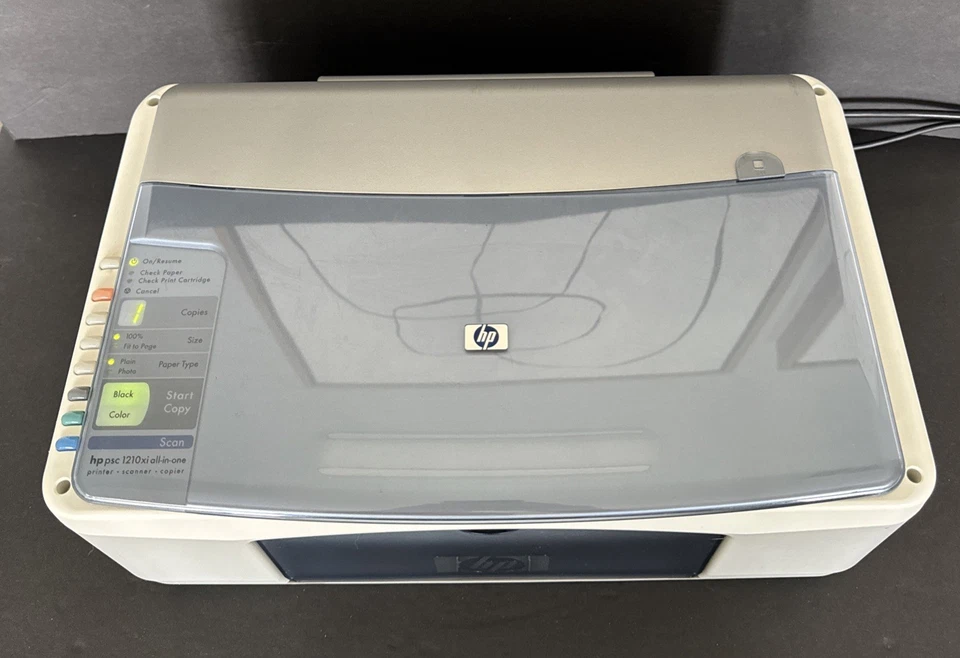 HP PSC 1210xi All-In-One Inkjet Printer Scanner Copier Reference Guide Works - Image 2 of 4