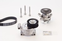 Wasserpumpe + Keilrippenriemensatz Continental Ctam 6PK1306WP1 FüR Ford Focus 2