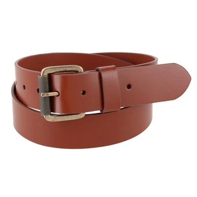 Timberland Ceinture Décontractée Hommes Largeur 38mm Logo Arbre Noir Cognac - Photo 1/2