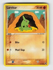 Larvitar 51/101 Common Dragon Frontiers Pokemon 2006 LP Baba on eBay