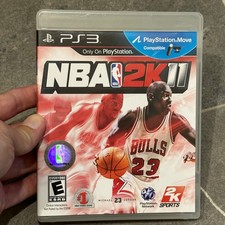 NBA 2K11 (Sony PlayStation 3, 2010) Complete CIB PS3 Michael Jordan Cover