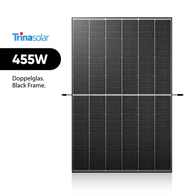 Trina Solar Vertex S+ 455W Doppelglas Black Frame TSM-455NEG9R.28 N-type