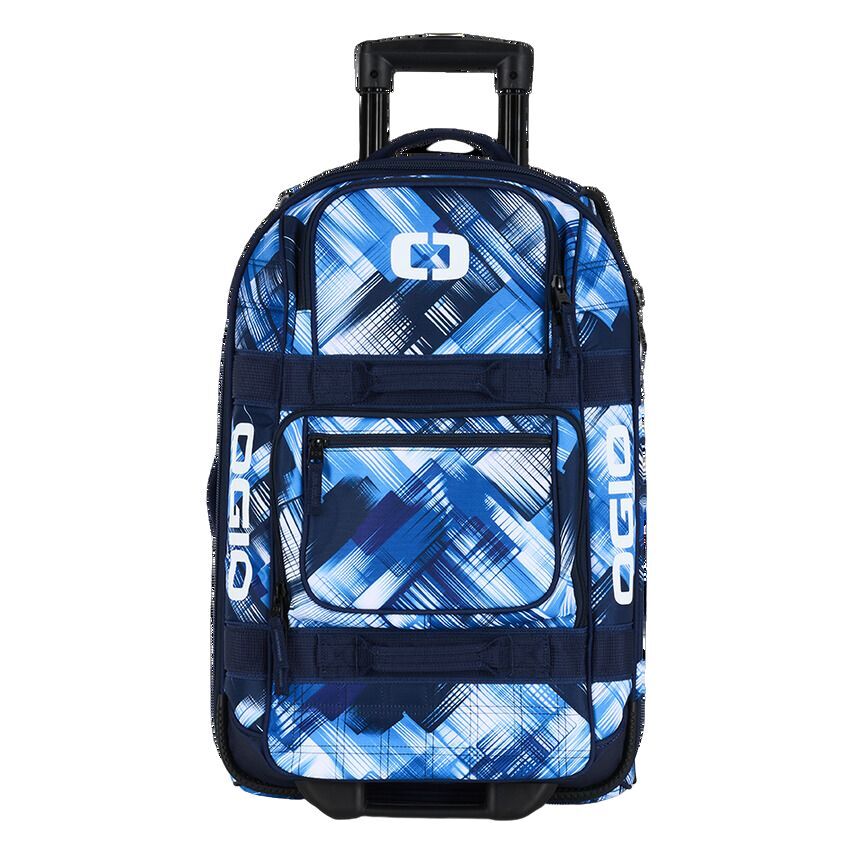 Ogio Layover Wheeled Rolling Suitcase/Luggage/CarryOn Blue Hash 23