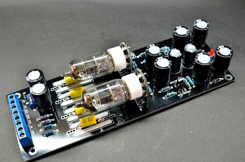 6J1 Valve Preamp Tube PreAmplifier Audio Musical Fidelity Kit