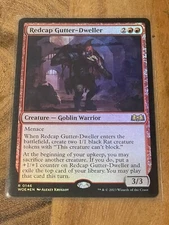 Redcap Gutter-Dweller Foil - WOE 0146 - NM, Mint - MTG Magic - Unplayed