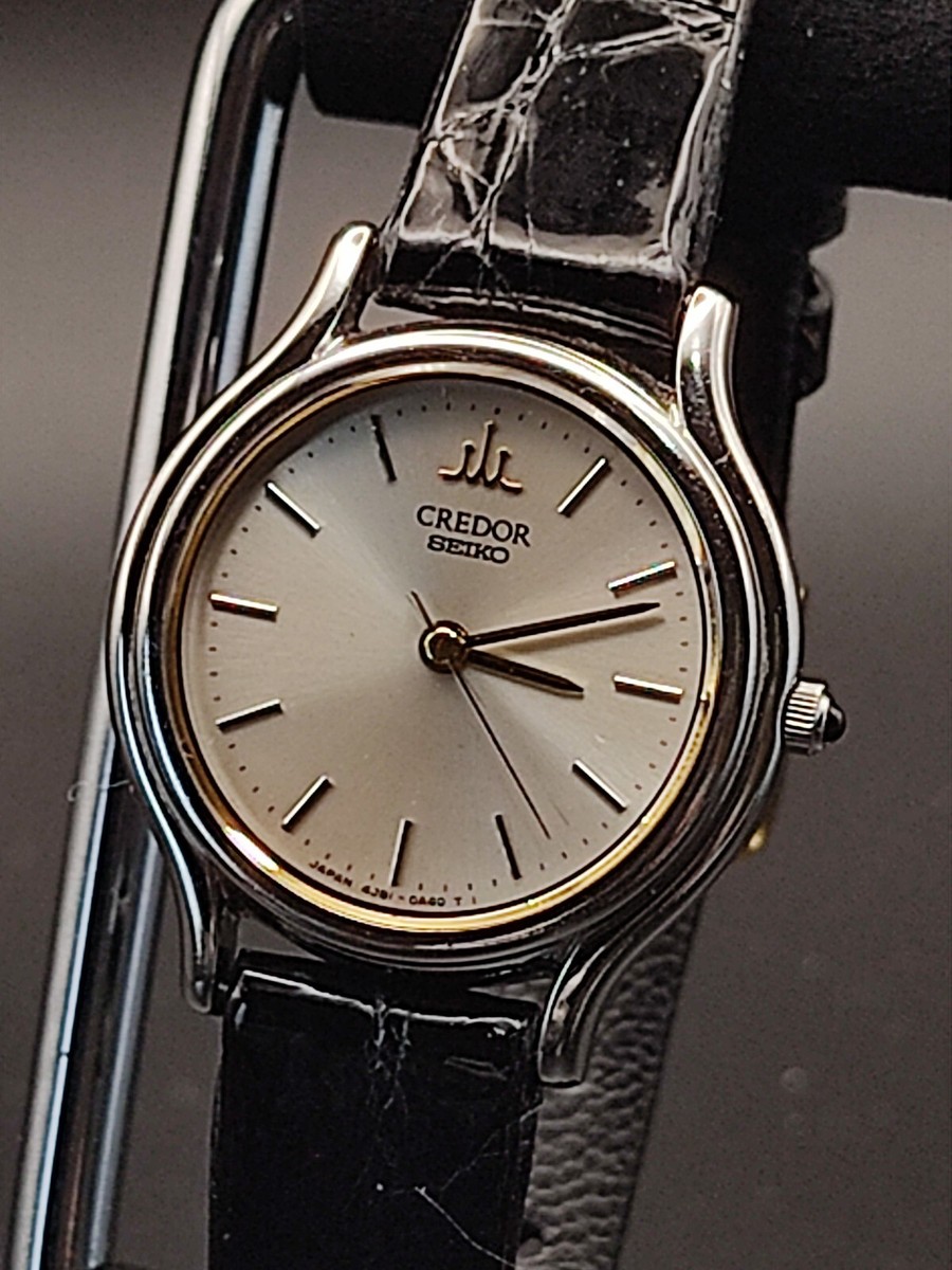 V*N様 Seiko credor quartz 7371 - 0010 電池交換済△クレドール』LB-756 SEIKO CREDOR 18KT 7371-0010