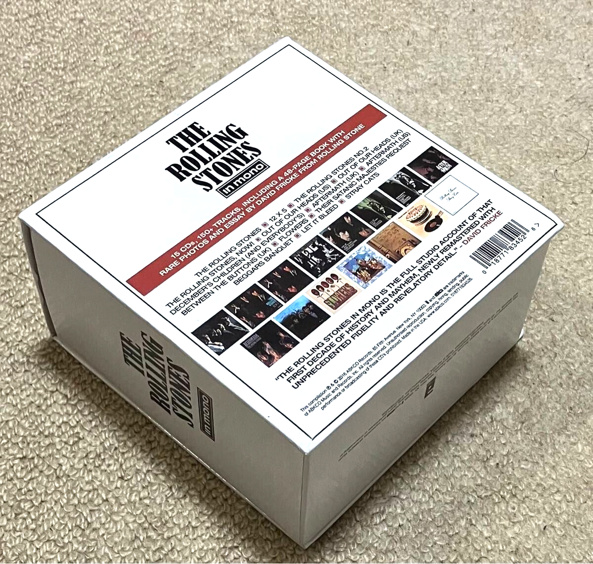 Used The Rolling Stones In Mono by The Rolling Stones CD Box set 15cds Used The Rolling Stones In Mono by The Rolling Stones CD Box set 15cds
