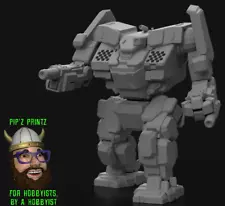 AWS-8T Awesome Alternate Mech Model For Battletech 6mm-10mm-15mm