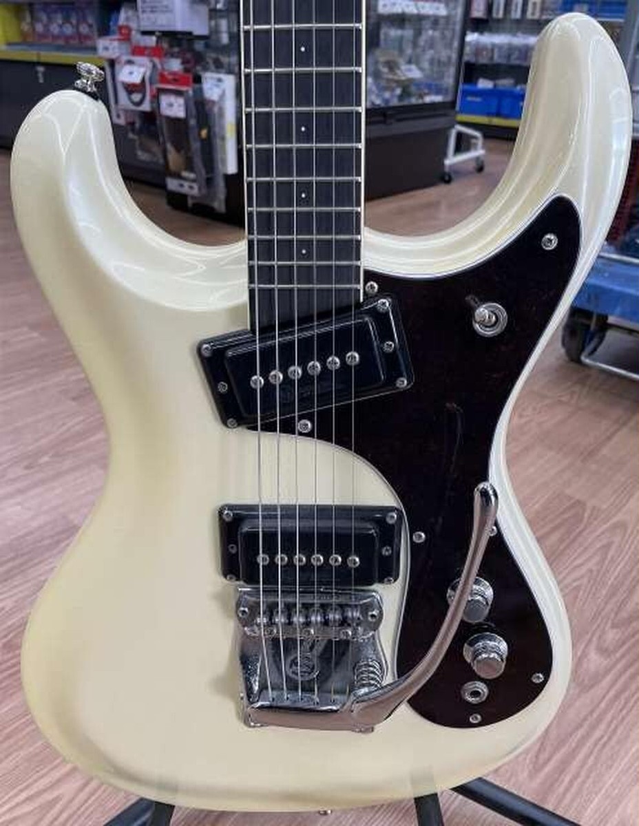 Mosrite The Nokie Model Pearl White USA 1980s-1990s Solid Electric