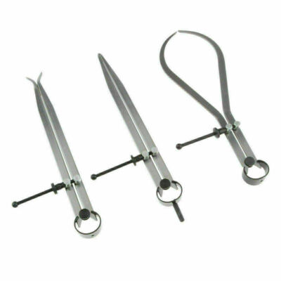 4'' inch (100 mm) 3 Pieces Spring Joint Caliper Set - Inside, Outside & Divider