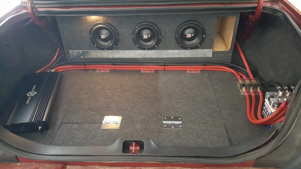 4) ANL Fuse block GP Car Audio w/ 4) 300 amp FUSES. fuse holder - Image 2 of 3