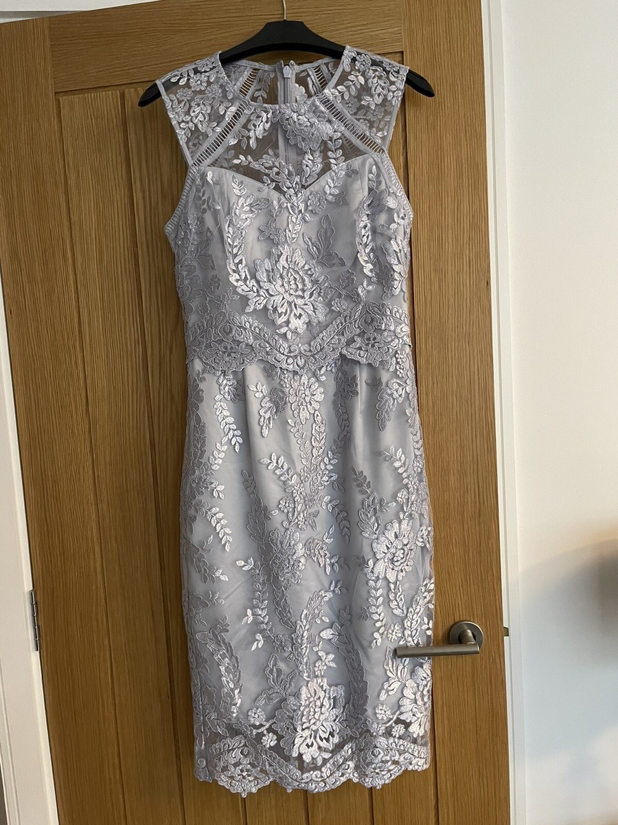 lipsy grey dress Lipsy Women's Grey Strapless Bodycon Party Dress Size 8 – Preworn