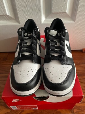 最終値下げ　Nike DunkLow Panda/White/GumYellow Size 6Y/7.5w - Nike Dunk Low Retro White Black Panda (GS