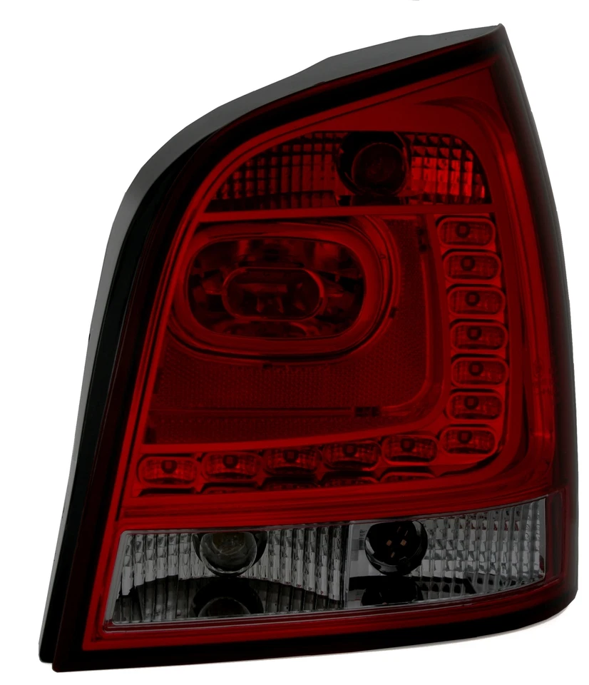 LED Rückleuchten Set 6R Style für VW Polo 9N 9N3 in Rot Smoke von EAGLE EYES - Bild 4 von 4