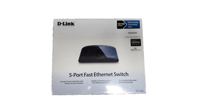 D-Link  DES (DES-1005E) 5-Ports External Ethernet Switch