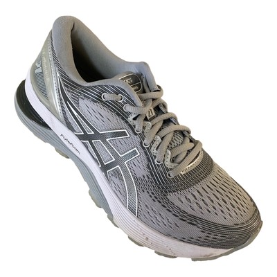 asics nimbus cinza