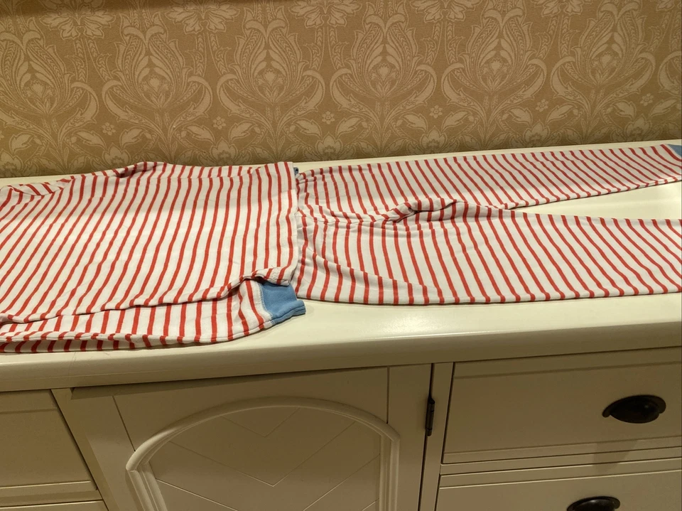 Juego de pijama a rayas rojo/blanco/azul Mini Boden talla 10 para niña Foto 4 de 4