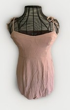 AEROPOSTALE Women's Blush Rayon / Linen Sundress  Sz. L