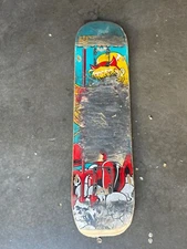 RARE VINTAGE 2000s Hook Ups Skateboard Deck 