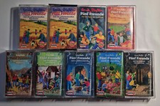 Fünf Freunde - Kassetten Konvolut (Folge 53, 72, 76, 77, 80, 81, 86, 88)