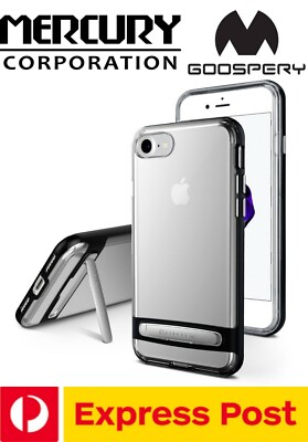 iPhone 7+ / 8+ Plus Stand ShockProof Clear DREAM BUMPER Case Mercury Goospery