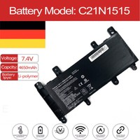 C21N1515 Akku FüR Asus K756Uq-T4538T K756Ux-Ty216T K756Uv-Ty370T K756Ub-Ty069T