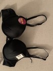 “New” Elegant Push Up Bra Panty Set Size 32B|M Color Black — photo 2