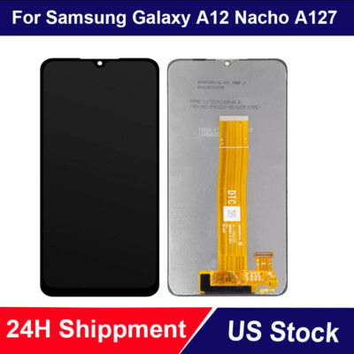 For Samsung Galaxy A12S A12 Nacho A127F A127M LCD Display Touch Screen Digitizer
