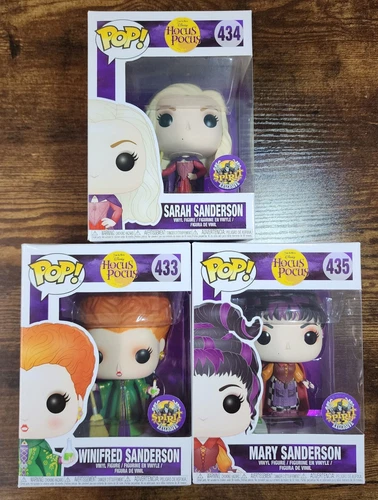 Funko Hocus Pocus Sanderson Sisters Exclusive #433 #434 #435 Winifred Sarah Mary