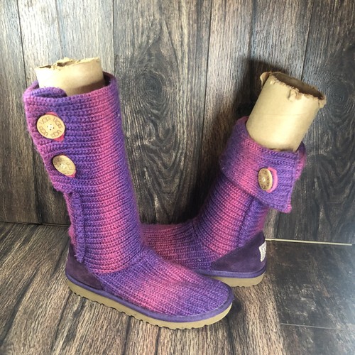 ugg australia purple boots