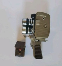 Vintage Sankyo 8-E Film Camera With Handgrip Walz Movie Meter Bundle