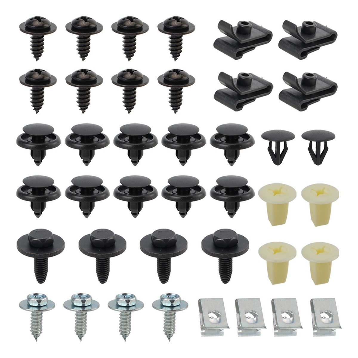For Toyota/Lexus 50x Bumper Splash Shield Hood Engine Push Screw Clip For Toyota/Lexus 50x Bumper Splash Shield Hood Engine Push Screw Clip